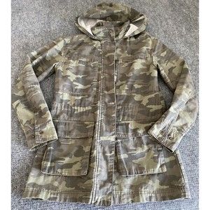 Universal Thread Camo Jacket Womens XSmall Green Camouflage‎ Utility Field Coat